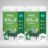 화장지 클래식 내추럴 데코 물에잘녹는 무형광 대나무 먼지없는 착한 대형