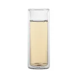 퀸글라스 이중 유리컵(300ml) 내열 유리잔