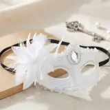 가면무도회 베네치안 깃털 가면 할로윈 코스프레