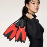 알오마 스피드 오리발(레드)(240-245mm) 수영오리발