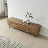 디포랙 고무나무 서랍 거실장 1500 J2081
