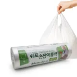 쉐프 손잡이 롤백 34x42cm 150매 롤형 위생포장용 비닐봉투