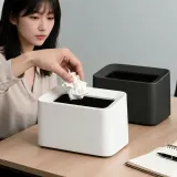 휴지통 오피스 사무실 책상 데스크테리어 오픈 쓰레기통 보관함 정리함 소품함