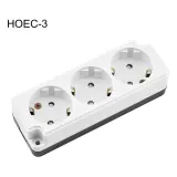 HOEC-3 노출 3구 콘센트 나사타입