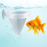 생이새우 구피키우기 피딩컵 실지렁이 급여 물고기밥