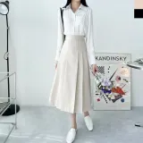 KSS 9957 여자핀턱주름플리츠스커트