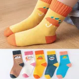 준캡 유아 아동양말 4계절양말 해와달 중목양말 5족