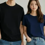 여성 남자 면 반팔 티셔츠 면티 얇은 티 남성 여름 무지 기본 여자 무지