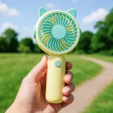 쿨팡 휴대용 선풍기 판촉 선물용 건전지 미니 손풍기