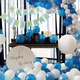 해피조이 컨페티 가랜드 이벤트 생일파티 풍선세트