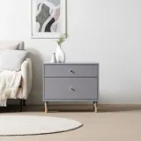 디포랙 시크릿 2단 서랍 협탁 600