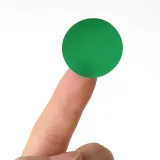 30mm 컬러 원형 스티커 60매세트(그린) 단색스티커