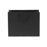 무지 가로형 쇼핑백(블랙)(35x26cm)/종이쇼핑백