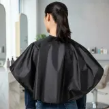 셀프 미용실 염색보 어깨 망토 가운 옷 보호 덮개 탈부착 87cm