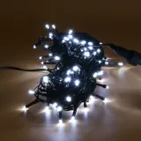 100구 녹색선 LED 지니전구 10m 점멸 백색 트리전구