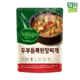 비비고 두부듬뿍 된장찌개 460g X 5개
