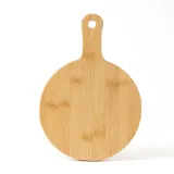 대나무 손잡이 피자트레이(원형) 28x19.5cm
