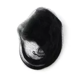 접착식 인모 헤어라인 부분가발(접착면2.5cm)이마탈모