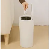 슬림 원터치 휴지통/10L 쓰레기통