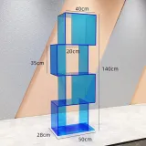 인테리어 오픈형 다용도 진열장(140cm)