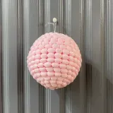핑크블라썸 패브릭 장식볼 2P(10cm) (러블리)