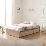 디포랙 무헤드 서랍형 침대 SS (매트리스 미포함)