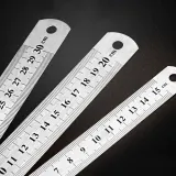 스틸자 스텐 쇠 자 철자 측정용 눈금자 15cm (특가)