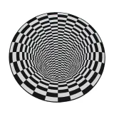 홀인 3D 입체 착시매트(100cm) 러그