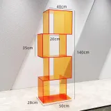 인테리어 오픈형 다용도 진열장(140cm)