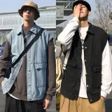데님조끼 연청 흑청 청재킷 레트로룩 인섬26