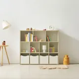 디포랙 3단 수납형 교구 책장 1200