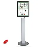 포스터 자석액자 스탠드 LG48S-AP A4 흑색펄판넬
