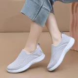회색 니트 여성운동화 편한운동화 여성신발 워킹화 여름신발 발편한여성 여자워킹화 발안아픈