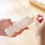 알약 비타민 7칸 일주일 약통 사각 요일별 케이스