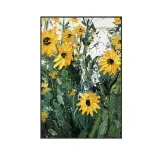 인테리어 입체 해바라기 캔버스 그림액자 A(80cm*120cm)