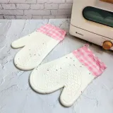 실리콘 장갑 2PCS 주방 오븐