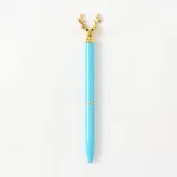 사슴 유성볼펜(스카이) 1.0mm 검정펜