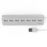 멀티 usb 유전원 usb 멀티포트 알루미늄 책상용 컴퓨터 주변