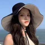 데이즈 양면 버킷햇(블랙/베이지) 사파리모자