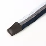 삼색 핀버클 패브릭 벨트(블루) 남성캐주얼벨트