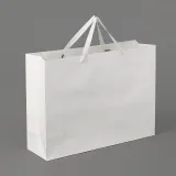 무지 가로형 쇼핑백(화이트) (48x35cm) 선물포장백