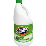 욕실 표백제 2L 세척용 표백제 액상형 의류 얼룩 생활 곰팡이 세정제 싱크대 소독제 다목적 세면대 다용도
