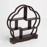 매화 찻잔 다관 장식장30x30cm 컵수납장 피규어진열장 고급장식장