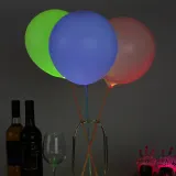 빛나는 파티 LED 총알 풍선 조명 장식 조명 벌룬 라이트