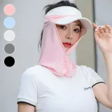 여성 자외선차단 쿨링 목토시 얼굴 마스크 썬캡