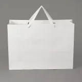 무지 가로형 쇼핑백(화이트) (48x35cm) 선물포장백