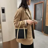 모모 캔버스 토트백(블랙) 캔버스가방
