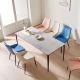 가구산책 양면 세라믹 6인 식탁 알루미늄 테이블 GN237