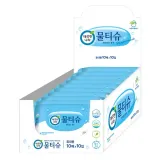 깨끗한나라 휴대용 물티슈 10매 10입