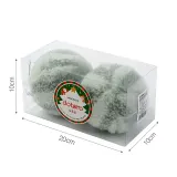 퓨어그린 패브릭 장식볼 2P(10cm) (라인폼폼이)